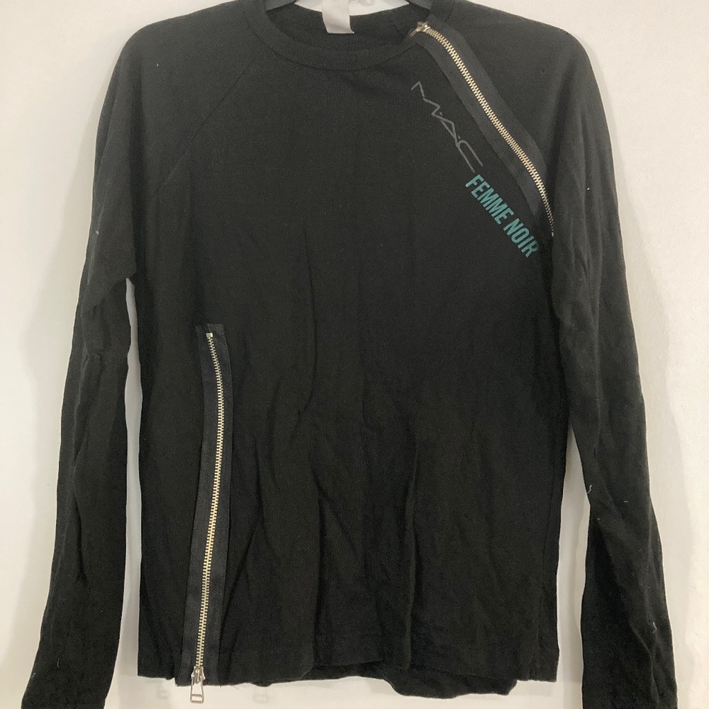 Vintage MAC femme noir shirt